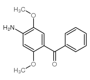 4-amino-2,5-dimethoxybenzophenone结构式