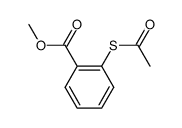 methyl 2-(acetylthio)benzoate结构式