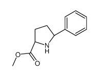 methyl (2S,5S)-5-phenylpyrrolidine-2-carboxylate结构式