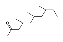 (4R,6R,8R)-4,6,8-trimethyldecan-2-one结构式