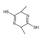 2,5-Piperazinedithione,3,6-dimethyl-,(3R-cis)-(9CI)结构式