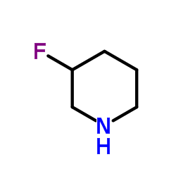 3-Fluoropiperidine结构式