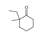 2-ethyl-2-methyl-cyclohexanone结构式