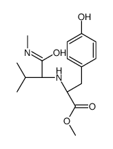 L-Tyrosine, N-[2-methyl-1-[(methylamino)carbonyl]propyl]-, methyl ester (9CI) structure