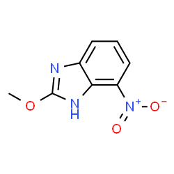 1H-Benzimidazole,2-methoxy-4-nitro-(9CI)结构式