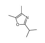 4,5-dimethyl-2-isopropyl oxazole Structure