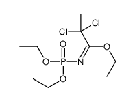 ethyl 2,2-dichloro-N-diethoxyphosphorylpropanimidate Structure