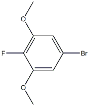 1-Bromo-3,5-dimethoxy-4-fluorobenzene Structure