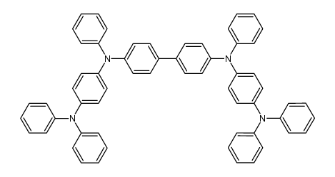 N,N'-Bis[4-(diphenylamino)phenyl]-N,N'-diphenylbenzidine Structure