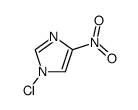 1-Chloro-4-nitroimidazole结构式