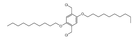 1,4-bis(chloromethyl)-2,5-didecoxybenzene结构式