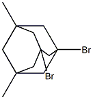 5,7-Dimethyl-1,3-dibromoadamantane structure