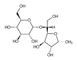 5-O-α-D-Glucopyranosyl-D-glucofuranose Structure