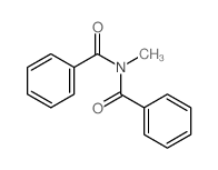 Benzamide,N-benzoyl-N-methyl-结构式