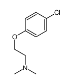 2-(4-Chlorophenoxy)-N, N-dimethylethanamine structure