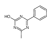 4-methyl-6-phenyl-1H-[1,3,5]triazin-2-one结构式