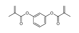 1,3-bis-methacryloyloxy-benzene Structure