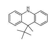 9-tert-butyl-9-methyl-9,10-dihydro-acridine Structure