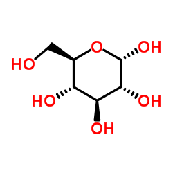 alpha-D-Glucoseanhydrous structure