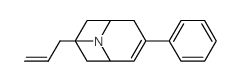 9-Azabicyclo[3.3.1]nona-2,2-diene,3-phenyl-9-(2-propen-1-yl)-, hydrochloride (1:1) structure