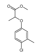 Methyl 2-(4-chloro-3-methylphenoxy)propanoate Structure