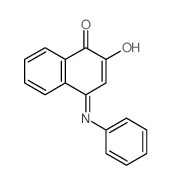 1(4H)-Naphthalenone,2-hydroxy-4-(phenylimino)-结构式