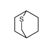 2-Thiabicyclo[2.2.2]octane结构式