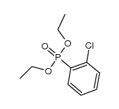 2-Chlorphenylphosphonsaeurediethylester Structure