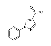 4'-nitro-2-(pyrazol-1'-yl)pyridine结构式