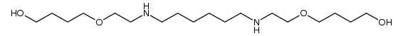 5,18-dioxa-8,15-diazadocosane-1,22-diol Structure