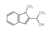 1H-Indole-2-methanol, a,1-dimethyl- Structure