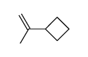 isopropenylcyclobutane Structure