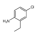 4-氯-2-乙基苯胺结构式