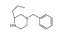 (S)-1-benzyl-3-propylpiperazine structure