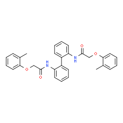 N,N'-2,2'-Biphenyldiylbis[2-(2-methylphenoxy)acetamide] picture