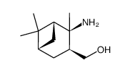 (1R,2R,3S,5R)-(2-AMINO-2,6,6-TRIMETHYL-BICYCLO[3.1.1]HEPT-3-YL)-METHANOL Structure