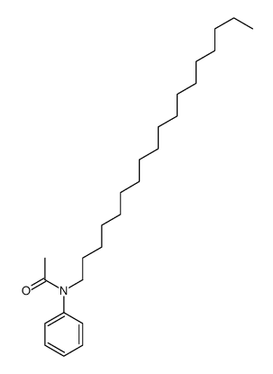 N-octadecyl-N-phenylacetamide Structure