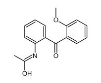 N-[2-(2-methoxybenzoyl)phenyl]acetamide结构式