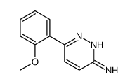 6-(2-methoxyphenyl)pyridazin-3-amine结构式