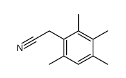 BENZENEACETONITRILE, 2,3,4,6-TETRAMETHYL-结构式