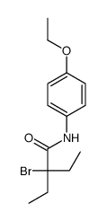 2-bromo-4'-ethoxy-2-ethylbutyranilide structure