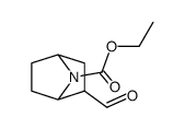 7-Azabicyclo[2.2.1]heptane-7-carboxylic acid, 2-formyl-, ethyl ester Structure