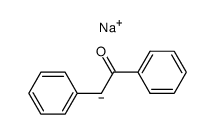 deoxybenzoin sodium enolate Structure