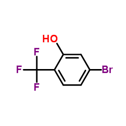 2-Bromo-5-(trifluoromethyl)phenol Structure