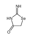 2-amino-Δ2-selenazolin-4-one, imino form结构式