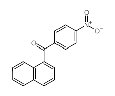 1-Naphthyl-4-nitrophenyl ketone Structure