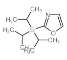 2-Triisopropylsilyloxazole结构式