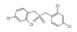 bis-(2,4-dichloro-benzyl)-sulfone Structure