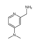 2-Pyridinemethanamine,4-(dimethylamino)-(9CI)结构式