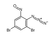 2-azido-1,5-dibromo-3-nitrosobenzene结构式